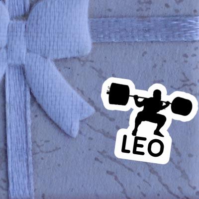 Gewichtheber Sticker Leo Notebook Gewichtheber Sticker Leo Gift package Image