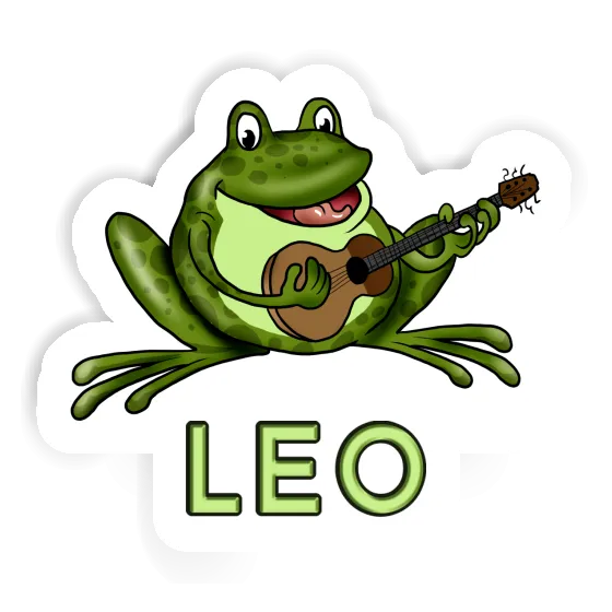 Guitar Frog Sticker Léo Gift package Image