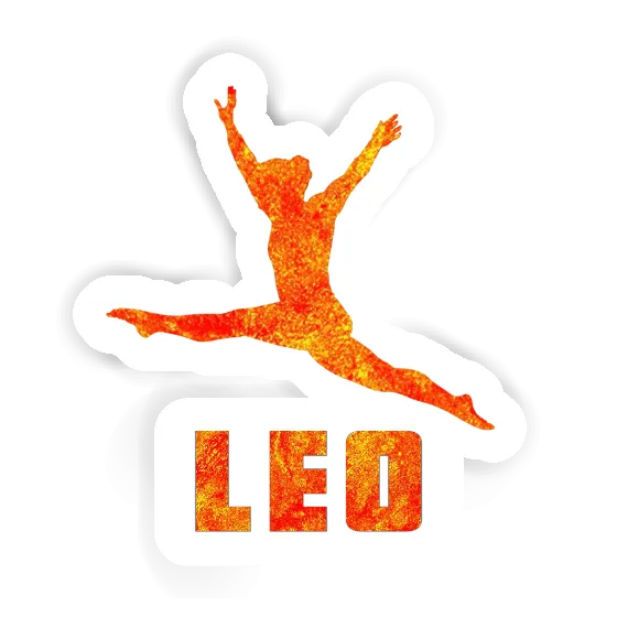 Sticker Gymnast Léo Laptop Sticker Gymnast Léo Laptop Image