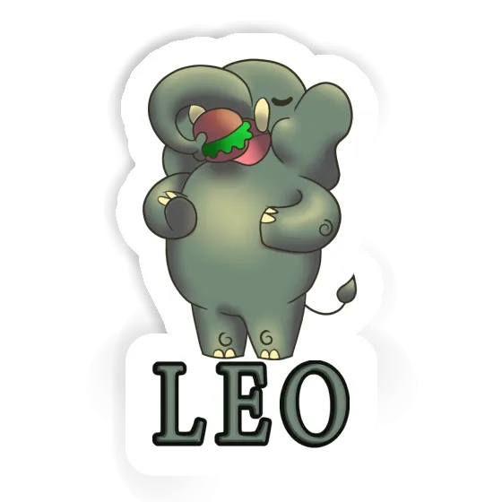 Autocollant Léo Hamburger Gift package Image