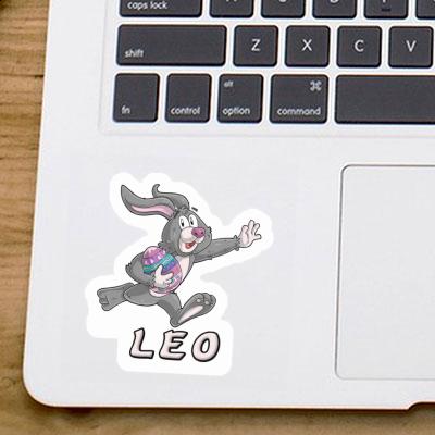 Léo Autocollant Lapin de rugby Notebook Léo Autocollant Lapin de rugby Gift package Image