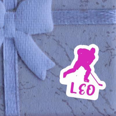 Autocollant Joueuse de hockey Léo Laptop Image
