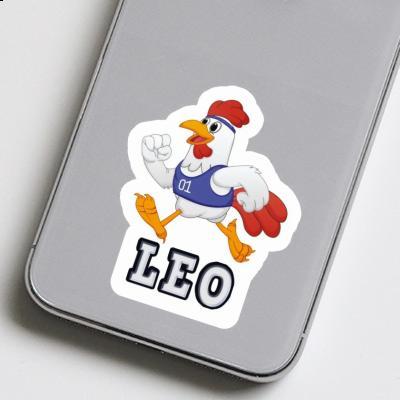 Leo Sticker Chicken Laptop Image