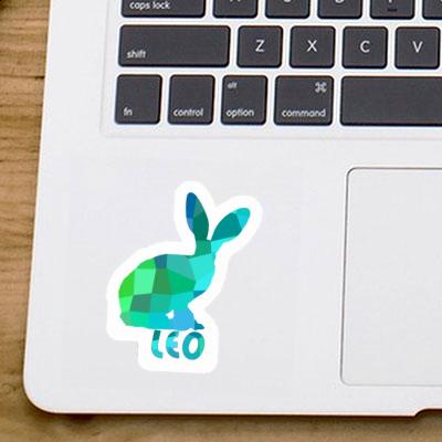 Léo Autocollant Lapin Léo Autocollant Lapin Image