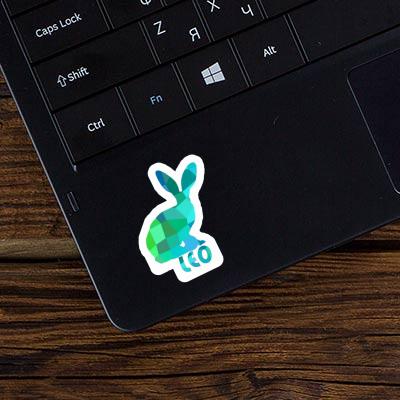 Léo Autocollant Lapin Notebook Léo Autocollant Lapin Notebook Image