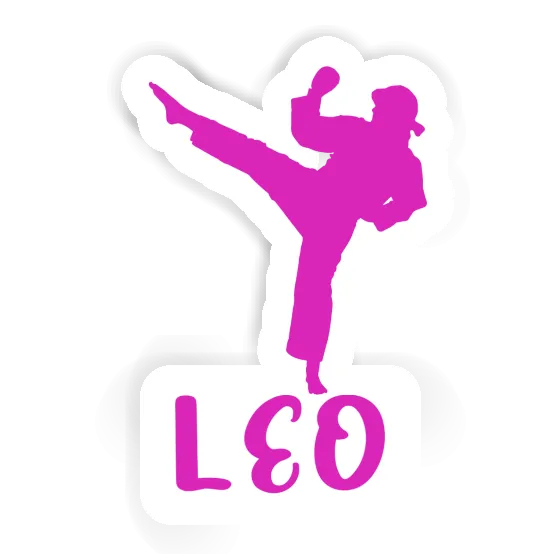 Aufkleber Karateka Leo Notebook Aufkleber Karateka Leo Notebook Image