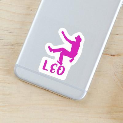 Climber Sticker Leo Notebook Image