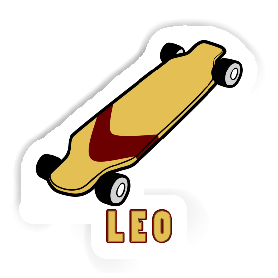 Aufkleber Longboard Leo Aufkleber Longboard Leo Image