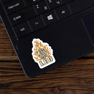 Leo Sticker Mittelfinger Notebook Leo Sticker Mittelfinger Notebook Image