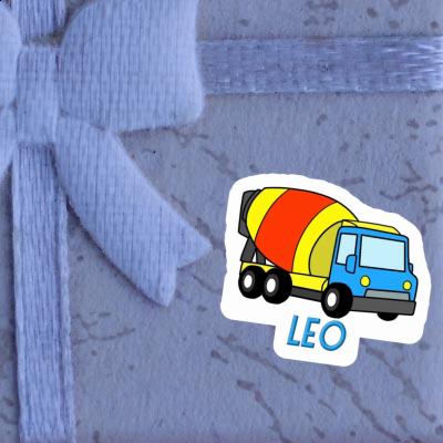Autocollant Camion malaxeur Léo Laptop Image