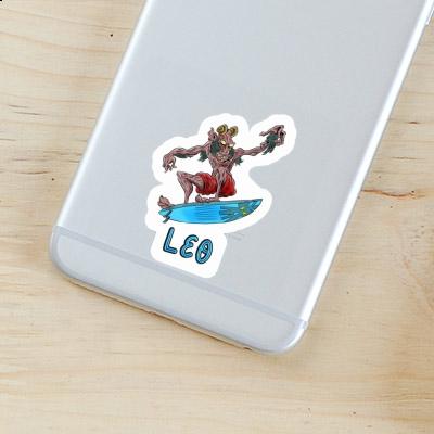 Léo Autocollant Surfeur Notebook Léo Autocollant Surfeur Notebook Image