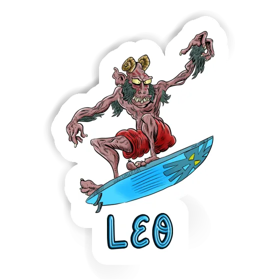 Léo Autocollant Surfeur Notebook Léo Autocollant Surfeur Gift package Image