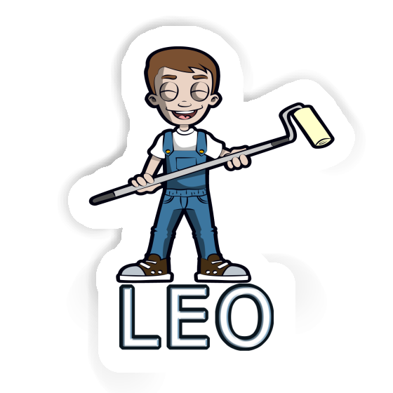 Autocollant Leo Peintre Notebook Autocollant Leo Peintre Gift package Image