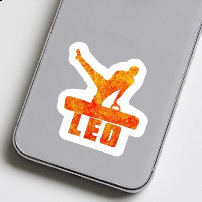 Sticker Gymnast Léo Notebook Sticker Gymnast Léo Gift package Image