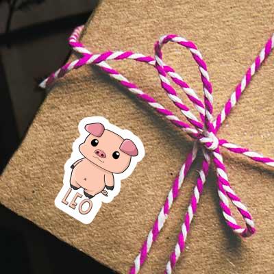 Leo Autocollant Porcelet Notebook Leo Autocollant Porcelet Gift package Image