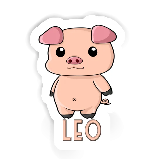 Schweinchen Sticker Leo Notebook Schweinchen Sticker Leo Notebook Image