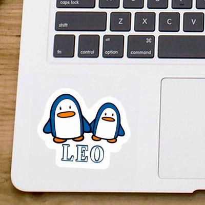 Léo Autocollant Pingouin Notebook Image