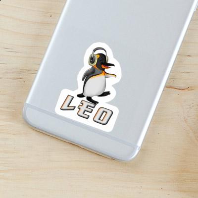 Pingouin musicien Autocollant Léo Gift package Image