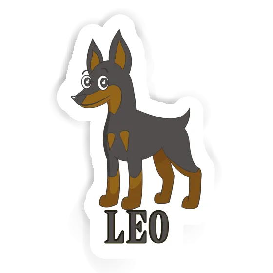 Sticker Leo Pinscher Notebook Sticker Leo Pinscher Gift package Image