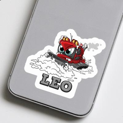 Snowcat Sticker Leo Snowcat Sticker Leo Image