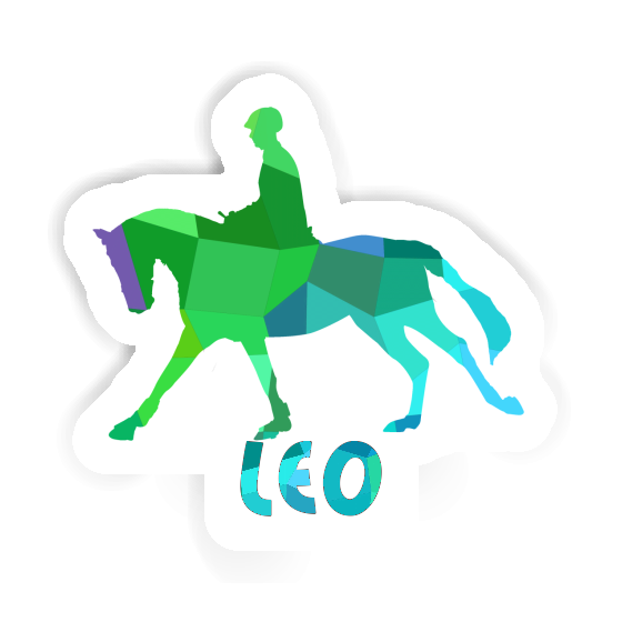 Léo Autocollant Cavalière Notebook Image
