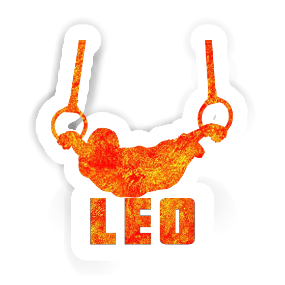 Sticker Ring gymnast Léo Laptop Sticker Ring gymnast Léo Laptop Image
