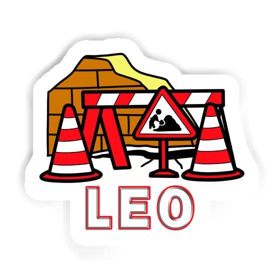 Autocollant Leo Chantier Notebook Autocollant Leo Chantier Gift package Image