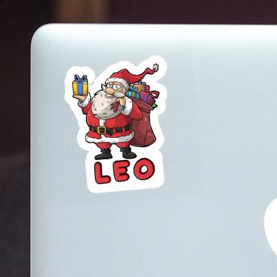 Père Noël Autocollant Léo Image