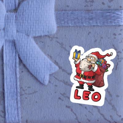 Père Noël Autocollant Léo Notebook Image
