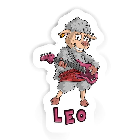 Sticker Leo Guitarist Notebook Sticker Leo Guitarist Notebook Image