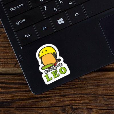Skateboard Egg Sticker Leo Laptop Skateboard Egg Sticker Leo Laptop Image
