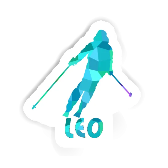 Sticker Skier Leo Notebook Sticker Skier Leo Gift package Image