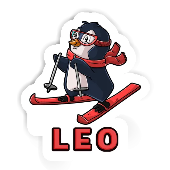 Autocollant Léo Skieuse Gift package Image