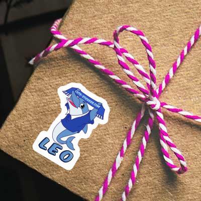 Autocollant Dauphin Léo Notebook Autocollant Dauphin Léo Gift package Image