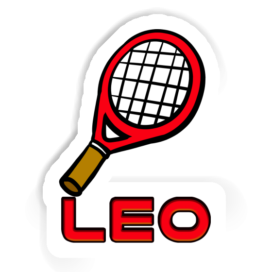 Léo Autocollant Raquette de tennis Laptop Image
