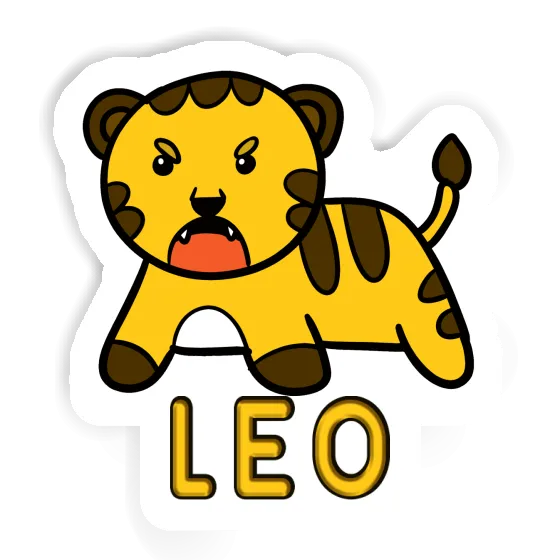 Sticker Baby-Tiger Leo Notebook Sticker Baby-Tiger Leo Gift package Image