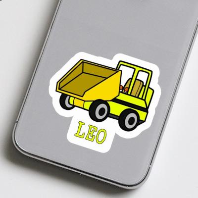 Sticker Léo Front Tipper Notebook Image