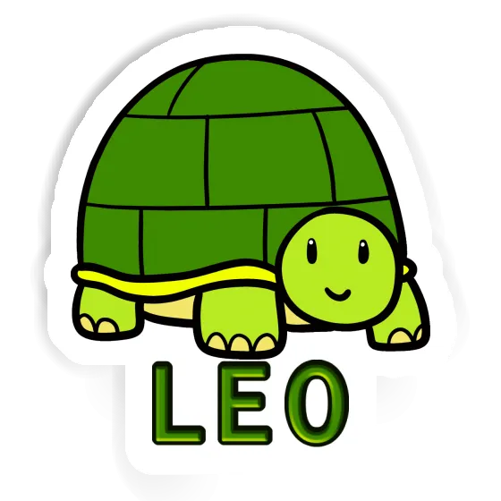 Autocollant Leo Tortue Laptop Image