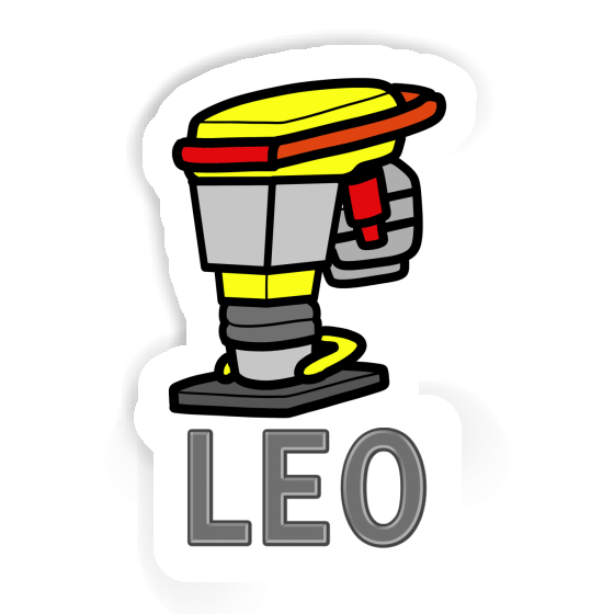 Autocollant Pilon vibrant Leo Image