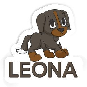 Berner Sennenhund Aufkleber Leona Image