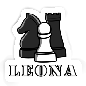 Pièce d'échec Autocollant Leona Image