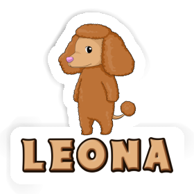 Sticker Pudel Leona Image