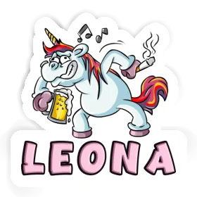 Party Unicorn Sticker Leona Image
