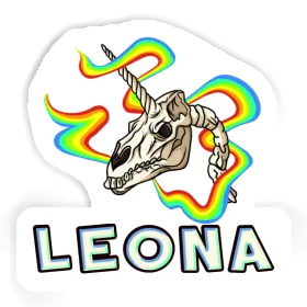 Sticker Skull Leona Image