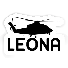 Helicopter Sticker Leona Image