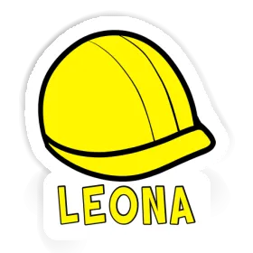 Leona Sticker Helmet Image