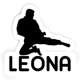 Leona Sticker Karateka Image