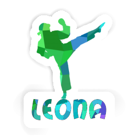 Sticker Karateka Leona Image