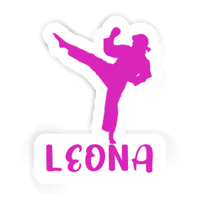 Karateka Sticker Leona Image