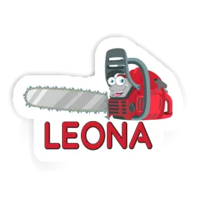 Sticker Leona Chainsaw Image
